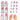 UÑAS POSTIZAS PARA NIÑA TALKLEE HZJ-524 PAQ12 4006531P