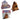 ZQUEZZE BLISTER CAPIBARA TRASLUCIDO COLORES DIAMANTINA GH-810 PAQ16 2005942P