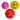 PELOTA LATEX LENGUA AM-22-2 PAQ10 2005638P