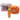 BOCINA 2" CUADRADA X-BASS FM BS-203 PAQ3 1002287P