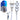 EXTENSION DE 5MTS FX BLANCA 18 AWG EX-B5M PAQ3 1002517P