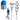 EXTENSION DE 3MTS FX BLANCA 18 AWG EX-B3M PAQ3 1002516P