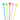 PORTAGLOBOS COLORES IMPORTADOS 42CM - PAQ 100D 4000094P