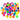 PELOTA BRINCONA DE GOMA DECORADA G-2105-1 R-16083 PT-45 PAQ50 2000984P