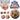 PELOTA ESPACIAL ONDULADA PERSONAJES NHT-005 PAQ12
