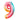 GLOBO NÚMERO 9 TORNASOL 30-32 5000440P