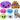 SQUISHY DUMPLING BRILLOS HALLOWEEN CAJA MORADA PT-1088 PAQ12 2006279P