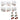 ARETES C/6 PARES LN-BZ266 PAQ12 4006086P