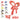 PINZA MARIPOSA MEDIANA LN-BE97 PAQ12 4002822P