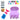 PINZA CHICA C/12 DIFERENTES COLORES CA-BT-2CM  PAQ12
