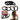 LIGA LICRA NEGRA SIN GRAPA CON ADORNO F143 H-728 N538  PAQ12 4004865P