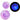 PELOTA AGUA CON LUZ GRANDE L-390 PAQ6 2005467P