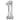 GLOBO NUMERO 1 CHICO 18"  PLATA PAQ6 5000341P