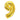 GLOBO NUMERO 9 MEDIANO 32" DORADO PAQ6 5000429P