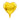 GLOBO CORAZON LISO METALICO DORADO R-16011 PAQ50 5000907P