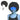 PELUCA AFRO NEGRA A-61 R-13434 CJ200 CJ150 - PAQ 12D 5001062P