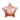 GLOBO LISO ESTRELLA COLOR COBRE METALICO 18"" / C-1 / Q-1 / PAQ50
