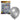 GLOBO LATEX METALICO PLATEADO 10"  L-403 CJ100 PAQ3