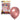 GLOBO LATEX METALICO ROSA GOLD 10" L-404 CJ100 PAQ3