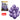 GLOBO LATEX CROMADO 10" PURPURA 3PZ. 5005153P