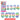 VELA NUMERO COLORES L-253 CJ900 PAQ12 5005246P
