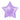 GLOBO METALICO ESTRELLA LISO VIOLETA / LILA R-16012 PAQ50 5000884P