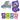 SQUEEZE OSITO TRANSPARENTE CON DIAMANTINA COLORES (JT-578) PAQ24 2005909P
