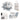 CALCETA TOBI ADULTO (CCY-002) MV201 MV202 MV203 PAQ12 6002287P