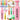 MARCATEXTOS COLORES PASTEL INDIVIDUAL H3181 Y-A266-2 PAQ4 3003528P
