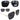 LENTE DE SOL 9310 PAQ3 6002418P