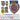 STICKERS CRYSTAL JZ-07 PAQ12 2005911P