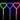 VARA NEON CORAZON B-522 PAQ5 5001961P