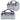 BOMBA ELECTRICA PLATEADA PARA INFLAR GLOBOS 110V  L-438 CJ12 PAQ2 5005266P