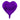 GLOBO CORAZON LISO METALICO MORADO R-16011 PAQ50 5000909P