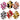 GLOBO SET 14 PZ ESTRELLA Y CORAZON METALICO LATEX CONFETI YT-100 - PAQ3 5003032P
