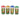 PALILLOS COLORES R-12588 M126 6A YQ-1  M126-6A-5 PAQ12 6000047P