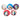 PELOTA DE ESPONJA ESTAMPADO GRANDE B-11  R-580 R-12511 CJ720 CJ600  PAQ12 2000031P