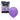 GLOBO LATEX 12 MORADO PASTEL 5002142P