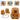 SQUISHY MINI CAPIBARA CON COLGUIJE AG488 PAQ12 2005812P