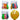 GLOBO LATEX REDONDO ESTAMPADO TONOS OSCUROS 2.8G L-434 L-783 CJ600 PAQ12 5005262P