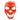 MASCARA RIGIDA CALABAZA DIABOLICA HALLOWEEN MAS17 PAQ6 5001813P