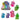 SQUEZZE UNICORNIO MINI COLORES TRASLUCIDO DIAMANTINA CL-SY30013 PAQ12 2005931P
