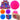 SQUISHY PELOTA PELUDA TT-3068 PAQ12 2006235P