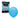 GLOBO LATEX 10 AZUL PASTEL 5002140P
