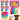 LIGA LICRA GRANDE COLORES PASTEL PAQ12 4006883P